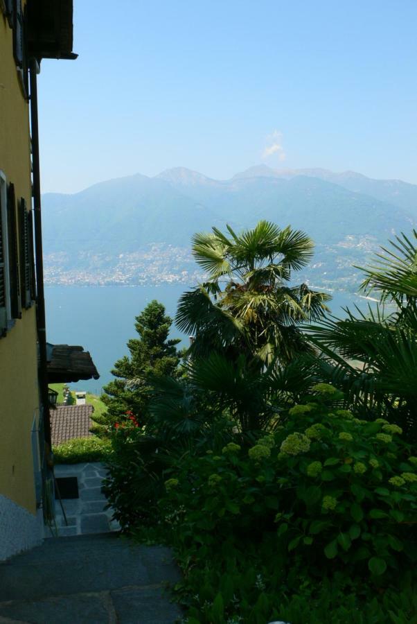 Casa Petra 1 1/2 Zi, Orgnana 83 Apartment Gambarogno ภายนอก รูปภาพ