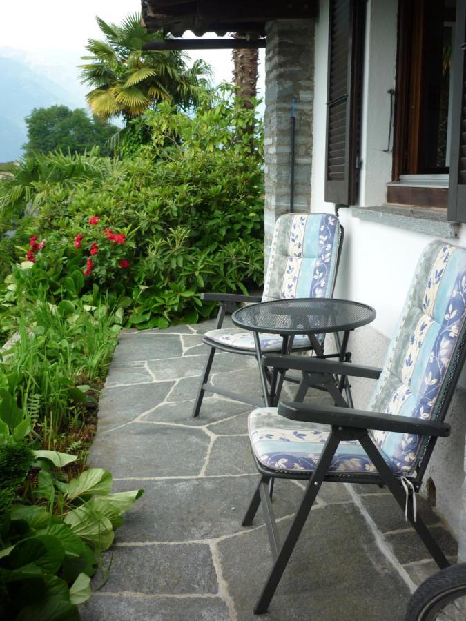 Casa Petra 1 1/2 Zi, Orgnana 83 Apartment Gambarogno ภายนอก รูปภาพ